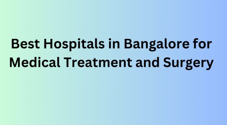 hospital in banglore