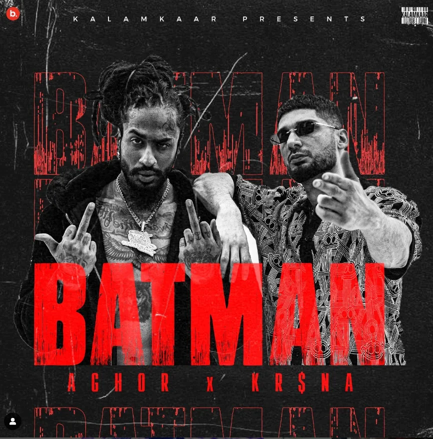 krsna batman lyrics aghor