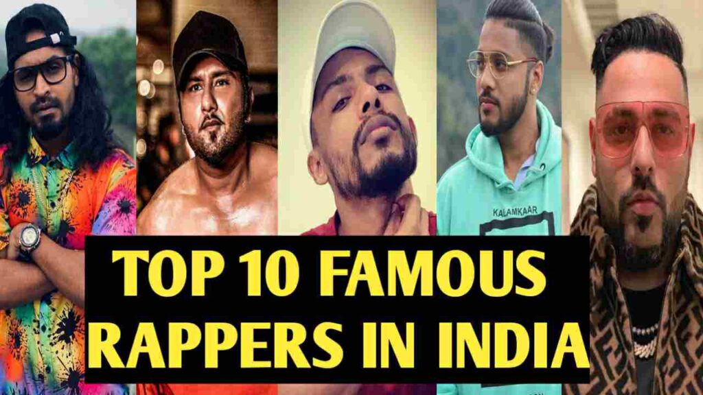 Top 10 Most popular rappers in India in 2022 AsliHiphop