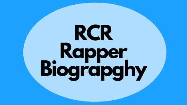 RCR rapper